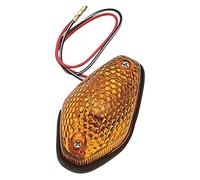 Compatible avec/Remplacement pour PAIRE CLIGNOTANTS GOUTTE D EAU K&S TECHNOLOGIES AMBRE / 25-8058