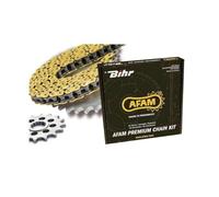 Compatible avec/Remplacement pour RV 125 VAN VAN - 07/17- KIT CHAINE 14/49 AFAM / 3027350