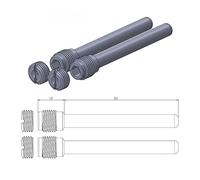 Compatible avec/Remplacement pour VT SHADOW-TRANSALP-AFRICA TWIN-CBR-GOLDWING-KIT 2 AXES PLAQUETTES DE FREIN AVANT-213039