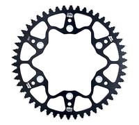 Compatible avec/Remplacement pour YZ 125 250 / YZF WRF 250 400 426 450 - COURONNE 44 DENTS NOIRE / 1211-2292