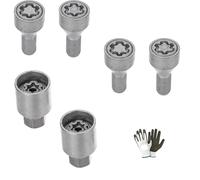 Compatible avec Renault Clio(3 2005), Clio(4 2012) dal 2006 in Poi I5/E BOULONS ANTIVOL pour Roues avec Jante en Acier VIS ANTIVOL Voiture