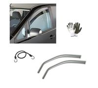 Compatible avec Renault Zoe 13 in Poi 12.743 Farad Paire DE DÉFLECTEURS pour LA Pluie ET ??Le Vent Protection Contre Le Vent pour FENÊTRE Voiture Verre AIR