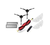 Compatible avec Roborock, for S5 Max / E4 / E5 / S45 Max / S6 MaxV, brosse principale amovible, brosse latérale classique, filtre lavable(F)