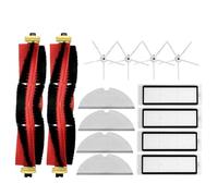 Compatible avec Roborock S5/S50/S51/S55/S6/S60/S6 Pure: filtre HEPA, serpillière, brosse principale/latérale - accessoires de rechange(D)