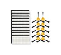 Compatible avec Robot Aspirador Filtre Hepa Brosse latérale Couvercle de brosse de filtre primaire Compatible avec les remplacements Recambios CONGA EXCELLENCE 990 (Color : 20pcs)