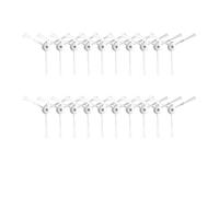 Compatible avec Rockrobo Vacuum V1/ Roborock S5 Max E3 S4 S5 S50 S6 Xiaomi 1S/ SDJQR01RR, SDJQR02RR Accessoires Filtre à brosse latérale principale(Set I)