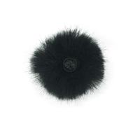 Compatible avec RODE Wireless GO I/II le pare-brise de microphone sans fil à double émetteur(Wireless GO II black)