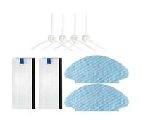 Compatible Avec Rowenta, Explorer X-Plorer 20, 40, 50 Series, Compatible Avec ISWEEP, X3, Brosse Latérale, Filtre, Balai, Kit De Pièces De Rechange For Aspirateur Robot(SetB)