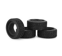 Compatible avec Sakura pour Traxxas pour HSP pour Tamiya pour HPI 4 Pièces 68 Mm 1/10 RC sur Route Drift Touring Car Pneu en Caoutchouc Roue Pneu RC Voiture Pneus