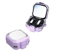 Compatible avec Samsung Buds 4/Buds 4Pro, coque de protection antichoc pour écouteurs Samsung Buds4/Buds4Pro (violet)