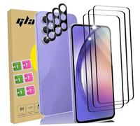 Compatible avec samsung galaxy a04s - pack 3 verres ecran + 3 lentilles verre trempe anti-rayures avec pose facile et clarte maximale protection ecran