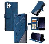Compatible avec Samsung Galaxy A05 Étui en Cuir,Magnétique Etui Housse Compatible avec Samsung SM-A055F/DS Galaxy A05 / SM-A055M/DS SM-A055M Étui Téléphone Blue