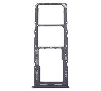 Compatible avec Samsung Galaxy A13 4G A135 A135F SM-A135F Chariot Plateau de tray porte carte nano Sim 1+ SIM 2 + SLOT SLITTA Logement Mémoire Micro SD Card (Noir)