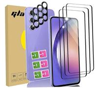 Compatible avec samsung galaxy a33 5g - pack 6 en 1 avec verre trempe hd pour ecran et lentilles camera protection ecran