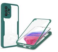 Compatible avec Samsung Galaxy A53 5G Étui Housse,Antichoc Housse avec Protection d'écran Compatible avec Samsung SM-A536B/DS Galaxy A53 5G / SM-A536E/DS SM-A536U1 SM-S536DL Coque Green