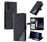Compatible avec Samsung Galaxy S24 Étui en Cuir,Magnétique Etui Housse Compatible avec Samsung SM-S921B/DS Galaxy S24 / SM-S921U1 SM-S9210 SM-S921N SM-S921A SM-S921V Étui Téléphone Black
