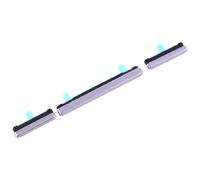 Compatible avec Samsung Galaxy S8 G950 S8+ G955 Kit de touches (gris) extérieures latérales et touches d'allumage power on off + bouton contrôle volume side keys