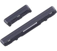 Compatible avec Samsung Galaxy Tab S6 SM-T865 Bouton marche/arrêt + bouton de contrôle du volume Boutons latéraux de rechange, bouton d'alimentation + touches latérales extérieures de rechange (noir)