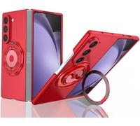 Compatible Avec Samsung Galaxy Z Fold 6, Support Magnétique Et Fin, Résistant Aux Chocs, Coque De Protection Pour Samsung Galaxy Z Fold 6 (Rouge)[Mag5296314]