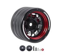 Compatible avec Sanwa Mt4/mt5/m12/m17 pour Futaba 4px/7px/10px pour Flysky Nb4 KO Ex Rc Volant en Métal avec Disque De Frein Volant Pièces Mise RC