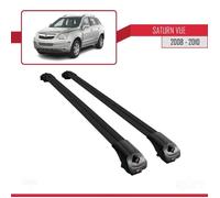 Compatible Avec Saturn Vue Opel Antara 2008-2010 Barres De Toit Ace-1 Railing Porte-Bagages De Voiture Noir