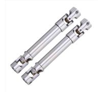 Compatible avec SCX10 90046 pour TRX4 1/10 Pièces De Voiture Télécommandée Empattement 313 Mm Véhicules Escaladant des Pentes Arbre De Transmission Longitudinal en Acier RC Pièces
