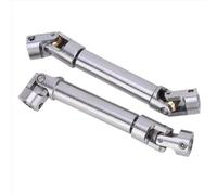 Compatible avec SCX10 90046 pour TRX4 1/10 Pièces De Voiture Télécommandée Empattement 313 Mm Véhicules Escaladant des Pentes Arbre De Transmission Longitudinal en Acier RC Pièces