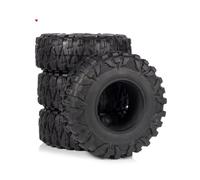 Compatible avec SCX10 pour Capra pour Wraith pour TRX4 D90 86190 AXX4 YK4103 ZP1001 1/10 Pièces pour Camions À Chenilles RC Pneu en Caoutchouc 2,2'' 120 * 45 Mm RC Pièces