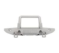 Compatible avec SCX6 1/6 RC Modification De Mise À Niveau De Voiture Et Camion Accessoires De Rechange Pare-Chocs Avant en Alliage D'aluminium RC Pare-Chocs(Silver)