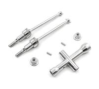 Compatible avec SCY 16101 16102 16103 16201 Pro 1/16 RC Brushless Car Upgrades Pièces Accessoires Ensemble D'arbres De Transmission en Métal CVD Arbre d'entraînement RC