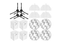 Compatible Avec SDJ06RM EVA, Robot De Vidange Autonettoyant, Pièces De Rechange, Filtre Hepa, Brosse Latérale, Chiffons De Vadrouille(Set J)