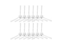 Compatible Avec SDJ06RM EVA, Robot De Vidange Autonettoyant, Pièces De Rechange, Filtre Hepa, Brosse Latérale, Chiffons De Vadrouille(12 White Brushes)