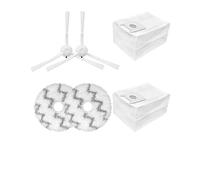 Compatible Avec SDJ06RM EVA, Robot De Vidange Autonettoyant, Pièces De Rechange, Filtre Hepa, Brosse Latérale, Chiffons De Vadrouille(Set H)