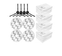 Compatible Avec SDJ06RM EVA, Robot De Vidange Autonettoyant, Pièces De Rechange, Filtre Hepa, Brosse Latérale, Chiffons De Vadrouille(Set E)