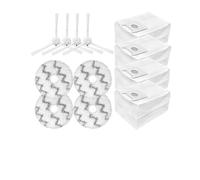 Compatible Avec SDJ06RM EVA, Robot De Vidange Autonettoyant, Pièces De Rechange, Filtre Hepa, Brosse Latérale, Chiffons De Vadrouille(Set I)