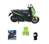 Compatible avec Seat MO eScooter 125 Performance par an 2022 in Poi Couvre-Jambes R217-X TERMOSCUDO Tucano Urbano Couverture Thermique IMPERMÉABLE Interne en Fourrure ECO SPÉCIFIQUE pour Scooter