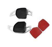Compatible Avec Seat Pour Arona 2018-2021 2022 2023 2024 Pour Tarraco Pour Ibiza 6P Autocollants Levier D'extension De Palette Changement Vitesse Volant Palette Vitesse Volant(Silver)