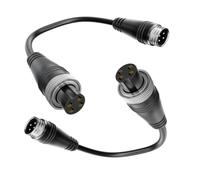 Compatible avec Segway Go Kart Kit/S-MAX/Ninebot Câble d'extension à 4 | Compatible avec Ninebot, par Segway, Gokart Pro, S-Max, Mini Pro - Accessoires de câble adaptateur d'extension
