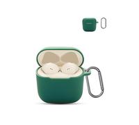 Compatible avec Sennheiser Accentum Open Coque de Protection en Silicone Souple daunke Doux pour la Peau avec Mousqueton, Protection complète, Vert