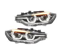 Compatible Avec Série 3 Pour F30 2013 2014 2015 2016 2017 2018 Phares Dynamiques DRL Halo Angel Eyes Accessoires Pour Lentilles De Projecteur Feux avants auto