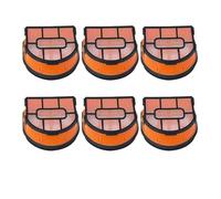 Compatible avec (Shark WDB1F2 HydroVac AW201, AW302, WD201, WD100, WD200, WD101, WD200C) Accessoire de Filtre à Rouleau de Brosse(Set G)