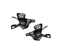 Shimano Duo Xt 11x2/3s Shifter Noir 2/3 x 11s Black / Silver