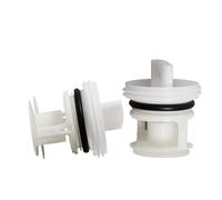 Compatible Avec Siemens, Compatible Avec Bosch, Couvercle De Bouton De Vidange De Pompe De Machine À Laver, Filtre Et Bouchon De Vidange(1PCS white)