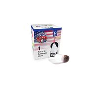 Compatible avec Simplehuman Code H - 50 sacs poubelles en plastique durables et sur mesure avec cordon de serrage - Poubelles de 30 35 litres/8