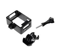 Compatible avec SJCAM SJ4000/WIFI/AIR - Support de Montage avec Cadre de Protection, Base et vis incluses