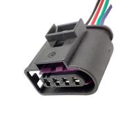 Compatible Avec Skoda 4 Broches Connecteur Bobine D'allumage Prise Fil Câblage Queue Cochon 4D0971994 0090-630 Connecteurs De Bobine