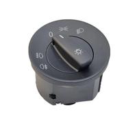 Compatible Avec Skoda Pour Octavia 1Z3 1Z5 2004 2005 2006 2007 2008 2009 2010 2011 2012 2013 OEM : 1Z0941431 Bouton De Commutation De Commande De Phare Électrique. Interrupteur de phare voiture