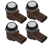 Compatible avec Skoda pour Octavia 2014 2015 2016 5Q0919297B 5Q0919297a Capteur De Stationnement PDC Auto Accessoires(4PCS White)