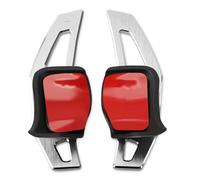 Compatible avec Skoda pour Octavia A7 MK3 5E RS VRS pour Superb B8 pour Scala pour Karoq pour Kodiaq Extension Palettes Changement Vitesse Volant Voiture Changement Vitesse Volant(Silver)