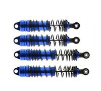 Compatible avec Slash 4X4 pour VXL 2WD pour Rustler pour Hoss pour Stampede 1/10 RC Pièces De Mise À Niveau De Voiture 4 Pièces Amortisseur Avant Et Arrière en Métal RC Voiture Amortisseurs